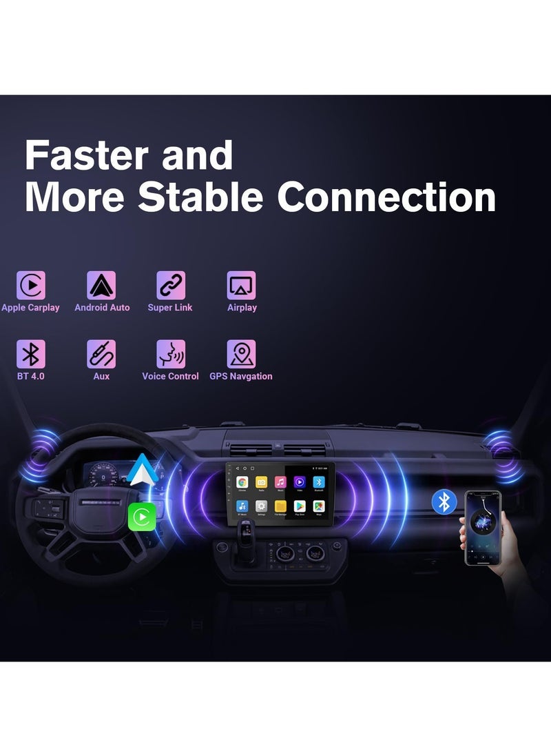 هاو ديور 2DIN Android 13 ستيريو للسيارة مع CarPlay اللاسلكي و Android Auto | 2 جيجا رام + 64 جيجابايت | 7/9 / 10.1 بوصة الأحجام | 50 واط × 4 صوت Hi-Fi - Image 1