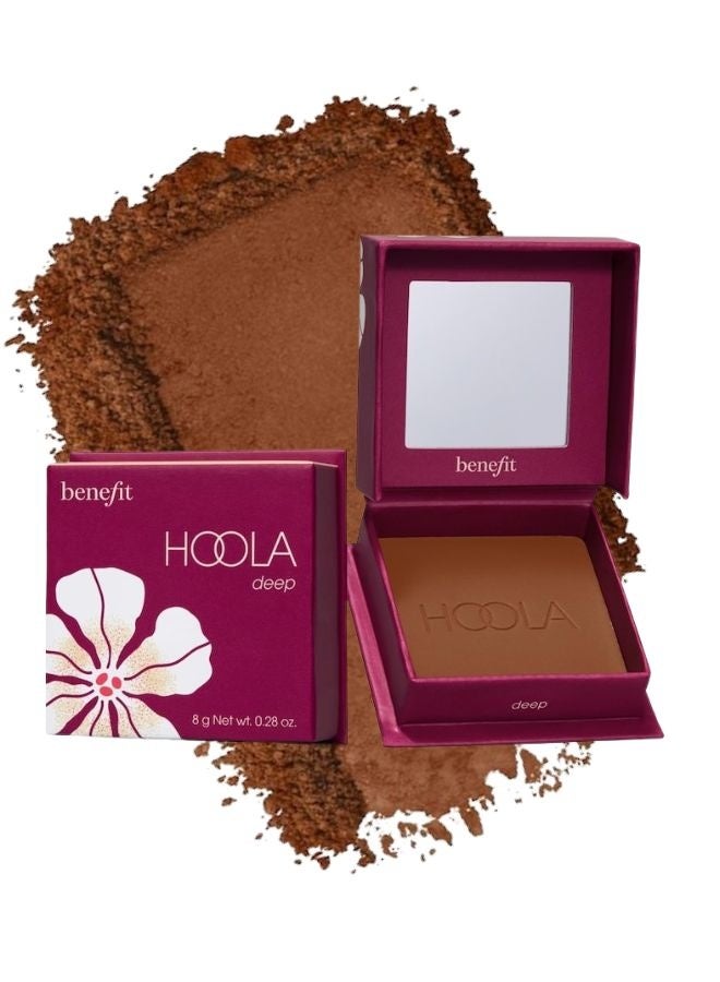 بينيفت بودرة برونزية مات من بنفت كوزمتكس، لون غامق - درجات لونية محايدة، لمسة نهائية مطفية طبيعية، قابلة للتكثيف وتدوم طويلاً، 8 غرام - Image 1