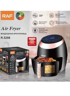 RAF Air Fryer without oil, 1800watts, 8 liters, R.5298  - Image 2