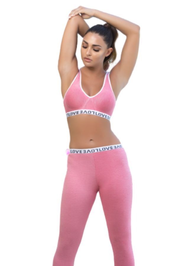 Lasso Women's Sports Bra Cotton Unlined - Image 3