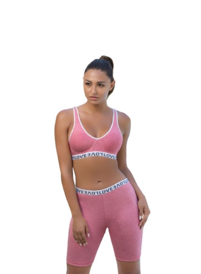 Lasso Women's Sports Bra Cotton Unlined - Image 2