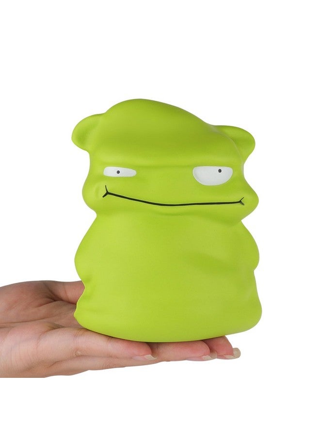 Anboor 4.7Inches Squishies Toy Green Small Monster Squishys Animals,Slow Rising Funny Squeeze Stress Toy Ball For Kids,Halloween Special Birthday Squishys Collection Party Décor - Image 1