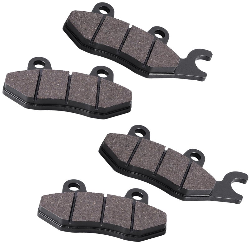 Sollon Brake Pads Front and Rear for Kawasaki EX250 Ninja 250R 20082012 EX300 Ninja 300 20132016 KVF750 Brute Force 650 KL650 KLR650 20082016