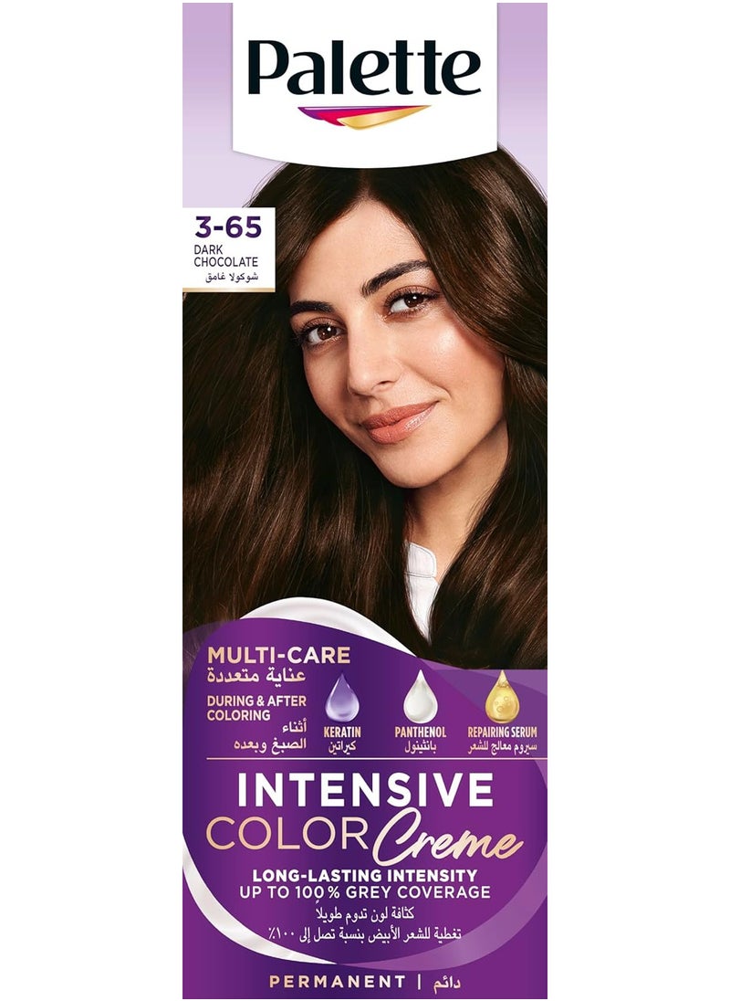 Palette Palette Intensive Color Creme 3-65 Dark Chocolate  - Image 1