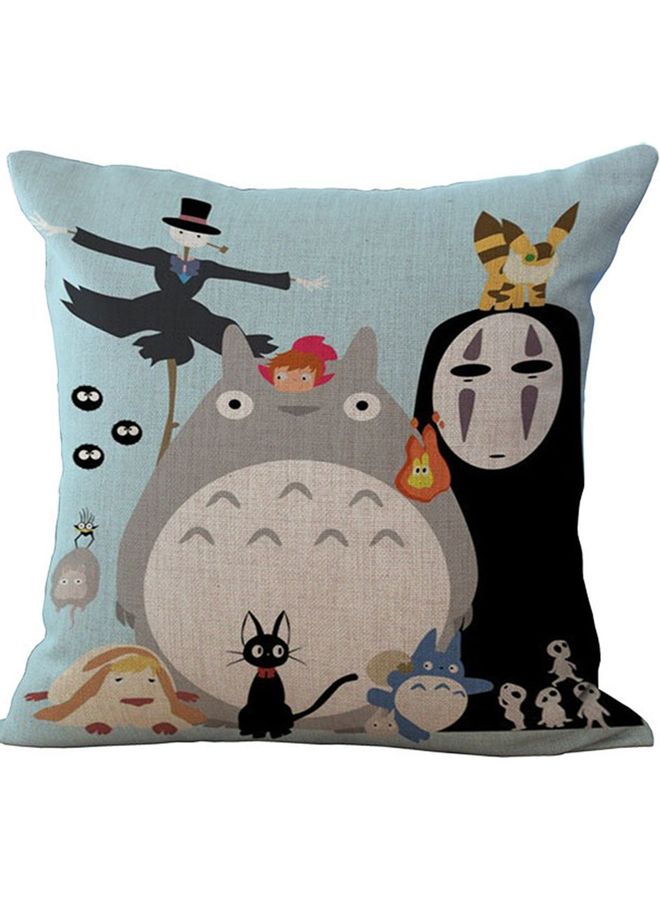 نيبمينينت غطاء وسادة ديكور مزين برسمة شنشيلة متعدد الألوان