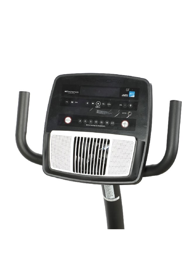 Pro-Form - Proform 325 CSX 5inch LCD Display Recumbent Exercise Bike with Built-In Tablet Holder and Embedded Fan Black 136kg PFEX43921-INT - Image 1