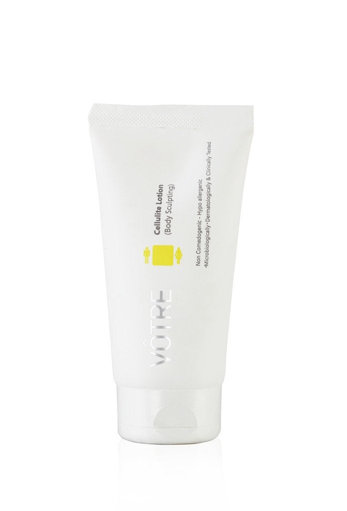 Votre Votre Natural Vegan Cellulite Lotion Body Sculpting Shaping for Dryness Loss Firmness and Elasticity No Paraben Sulfates 150 g - Image 1