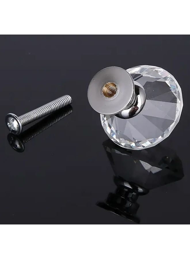 Mix Colors 10pcs Crystal Cabinet Drawer Handles 30mm Diamond Wardrobe Kitchen Dressing Table Handles - Image 5