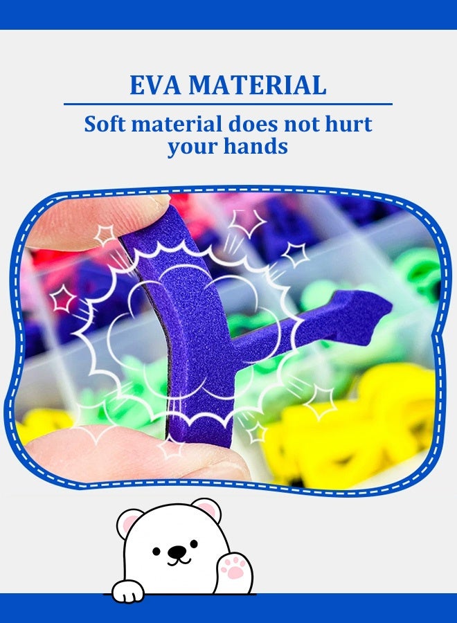 Arabic Magnetic Letters Learning Kit -  Children's Educational Stickers with Strong Magnets for Car/Fridge/Desk (Metallic Gold  Copper) Early Childhood Spelling Toys - Image 3