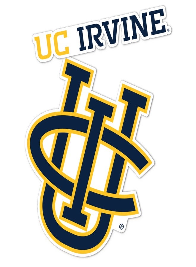 Desert Cactus University of California Irvine Sticker Anteaters UCI Eaters Vinyl Decal Laptop Water Bottle Car Scrapbook Sheet (4 Inch Set VB) - Image 1