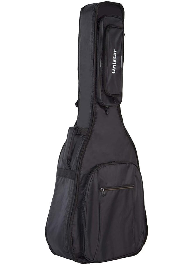 UNISTAR ACOUSTIC GUITAR SEMI PADDED CASE  - Image 1