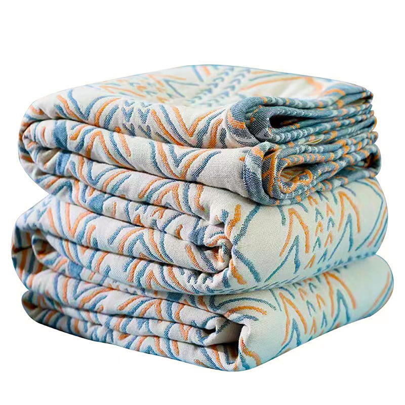 VANJOROY Doublesided Bohemian Sofa Bed Large Throw Blanket 100 Pure Organic Cotton Soft Boho Throw for 2 3 Seater Settees Armchair Couch and Bed150200CMBeigewhite