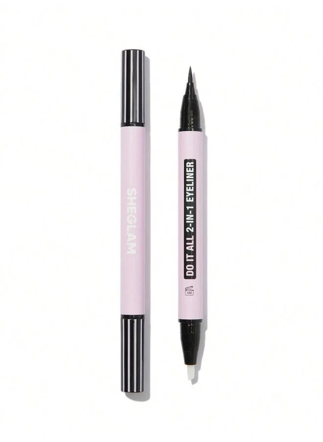 SHEGLAM Sheglam Do It All 2-In-1 Eyeliner-Black