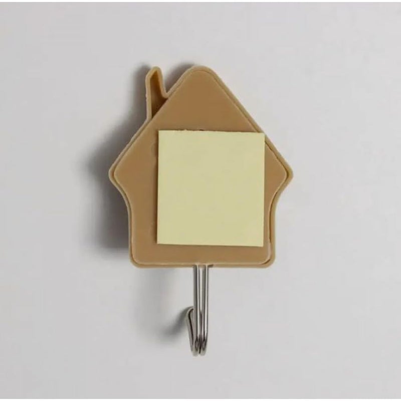 Rangoli Home Shapes Self Adhesive Hook Strong Self Adhesive Weight Limit Upto 3 kg Hook 9 - Image 2