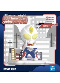 Generic Genuine Ultraman Night Lights Hero Guardian Series Micro Scene Night Lights Luminous Ornaments Ultraman Beasts-Color:Wear Ultraman  - Image 1