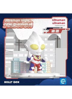 Generic Genuine Ultraman Night Lights Hero Guardian Series Micro Scene Night Lights Luminous Ornaments Ultraman Beasts-Color:Wear Ultraman  - Image 4