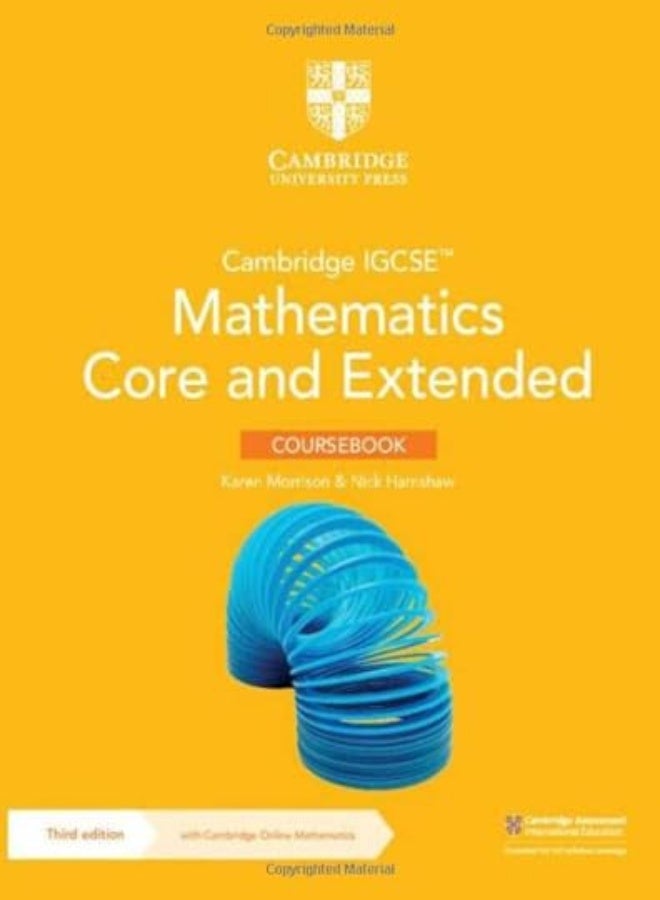 Cambridge Igcse (Tm) Mathematics Core And Extended Coursebook With Cambridge Online Mathematics (2 Y