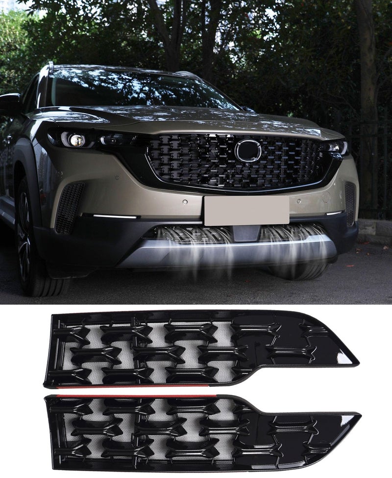 Birbenben for Mazda CX50 2023-2025 Gen 2 Front Grille Inserts with 304 Stainless Steel Mesh, Front Bumper Bug Guard Grill Cover Trim Car Exterior Accessories Protector for 2024 2026 Mazda CX 50 Hybrid - Image 1