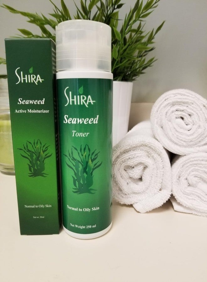 Shira Seaweed Active Moisturizer - Hydrating Face Cream for Oily Skin - Lightweight, Fast-Absorbing & Nourishing - Supports Tissue Regeneration, Balances Oil, Softens & Refreshes Skin - 50ml - Image 3