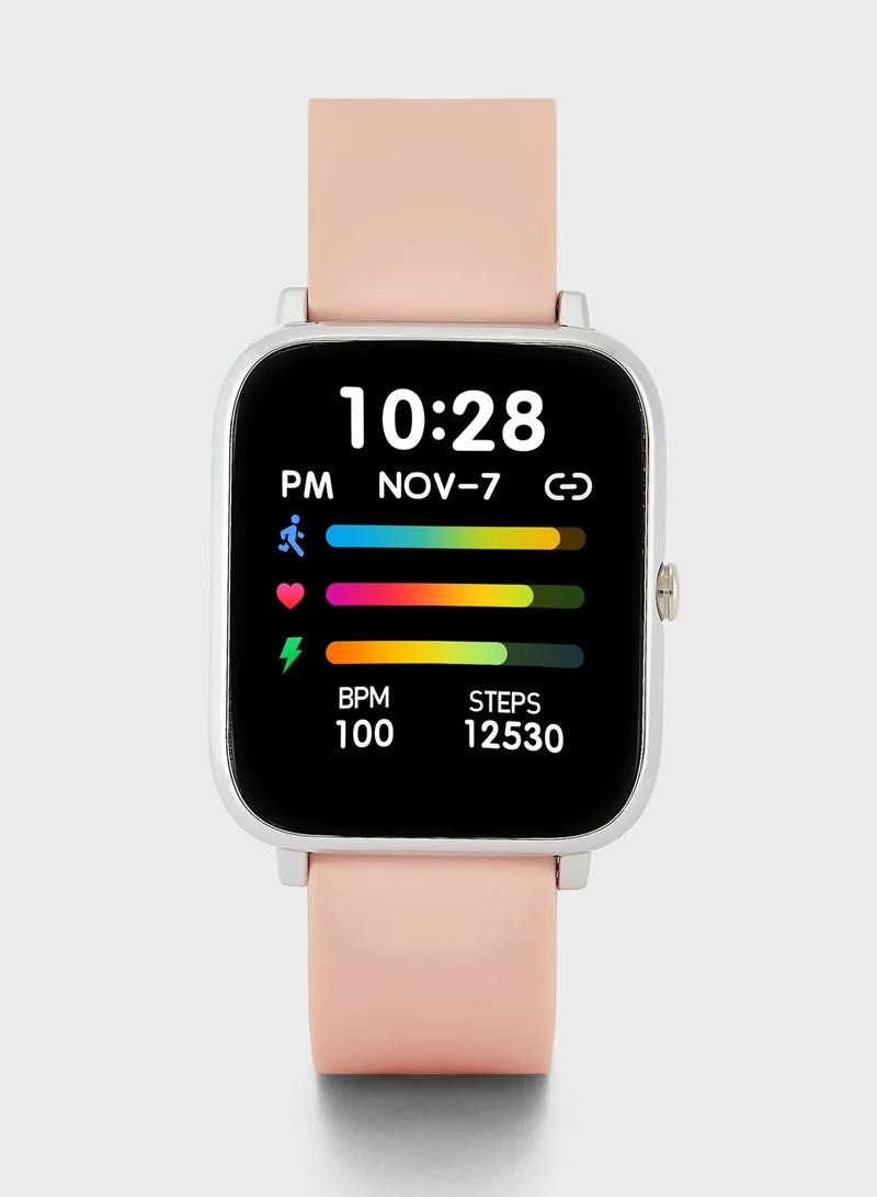 Ginger Smart Watch With Heart Rate, Blood Pressure And Blood Oxygen Monitoring