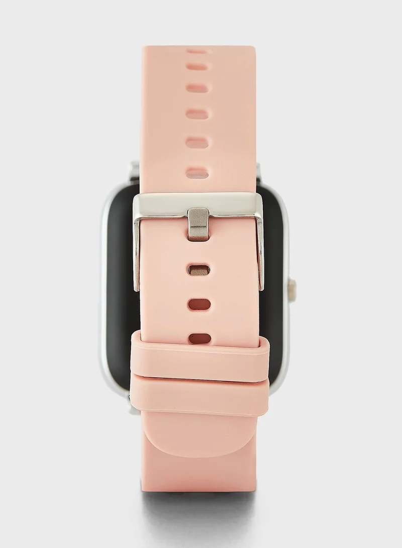 Ginger Smart Watch With Heart Rate, Blood Pressure And Blood Oxygen Monitoring