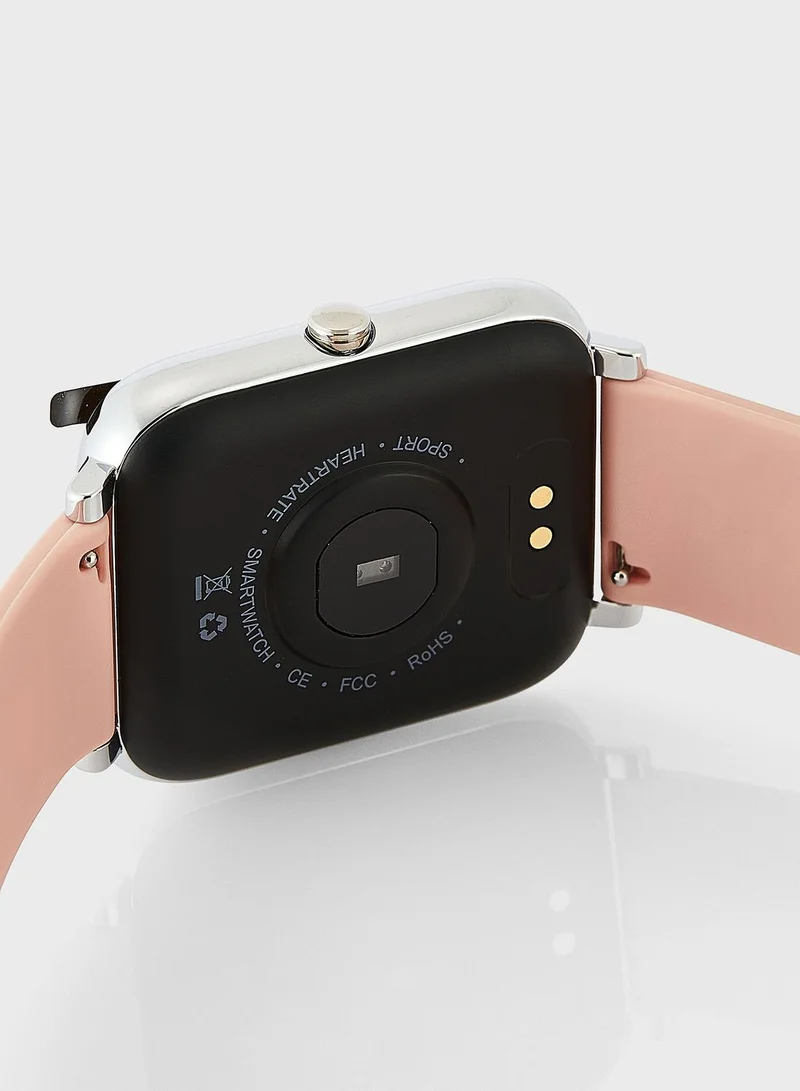 Ginger Smart Watch With Heart Rate, Blood Pressure And Blood Oxygen Monitoring