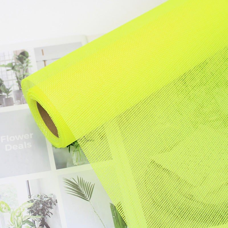 Linen Colored Linen Rolls, Flower Packaging, Bouquet Packaging Net Materials, Kindergarten Decoration, Pastoral Style Linen Rolls - Image 1