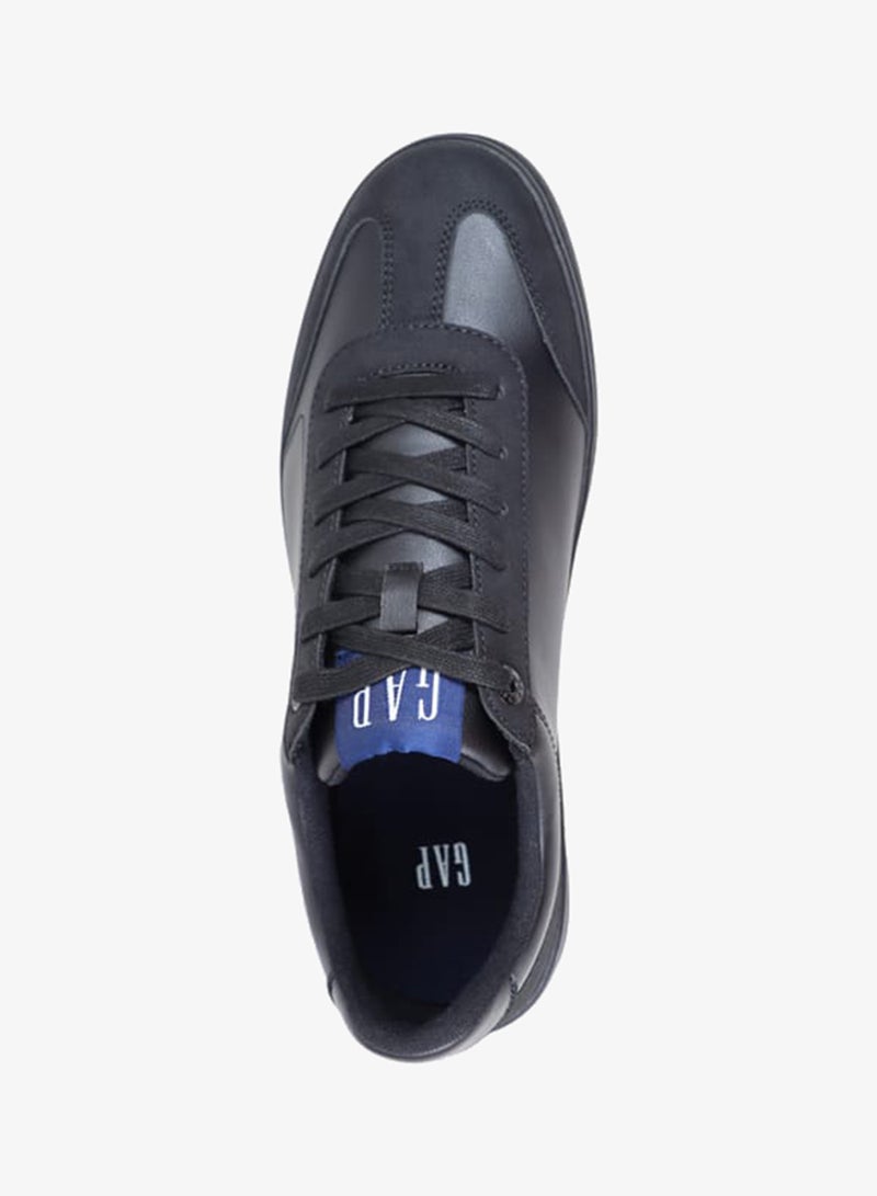 GAP Men's Panelled Sneakers with Lace-Up Closure - SEATTLE - Image 4