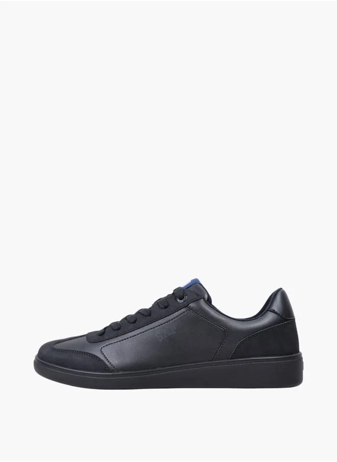 GAP Men's Panelled Sneakers with Lace-Up Closure - SEATTLE