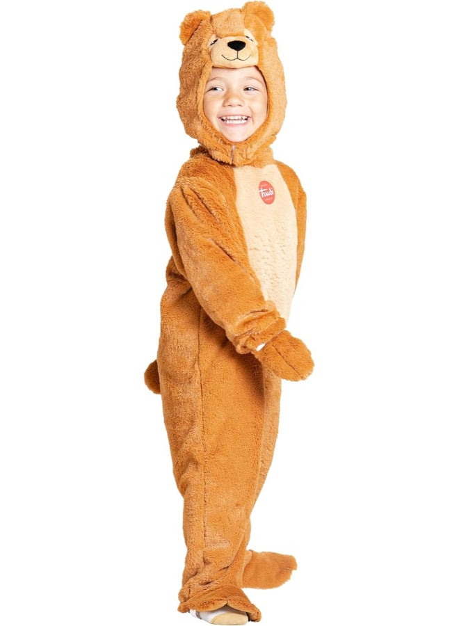 Ciao Trudi Licensed Baby Bear Costume 2-3 year – Unisex Plush Onesie with Jumpsuit & Bonnet | Infant Teddy Bear Outfit | Cute Baby Fancy Dress for Halloween, Parties & Photos - Image 3