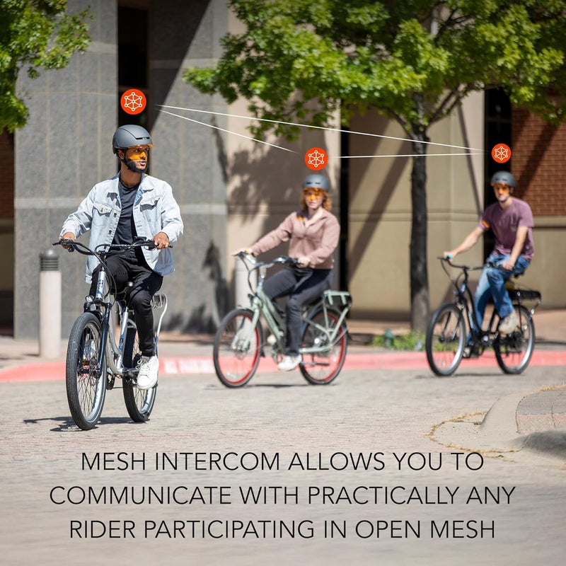 Sena U1 E-Bike Smart Helmet with Mesh 2.0 Intercom and Bluetooth Connectivity - Image 5