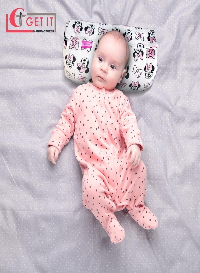 GET IT Breastfeeding Hand Support Pillow Vs Baby Bed with Detachable Cover 2 in 1 Baby | Newborn Nursing Pillow with Zip Buckle Adjustment | Infant for Baby and Mom Breastfeeding-Blue Star - Image 3