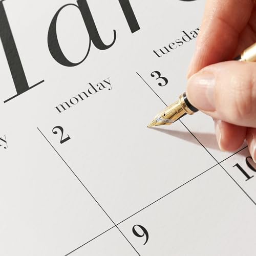 Jotsome Desk Calendar 2026-2027 with Desktop Mat, Large Desk Pad Calendar From Now to June 2027 22x17 inch, Desk Blotter Calendar for Home and Office, Easy Organizing (Apricot, 17" x 22") - Image 3