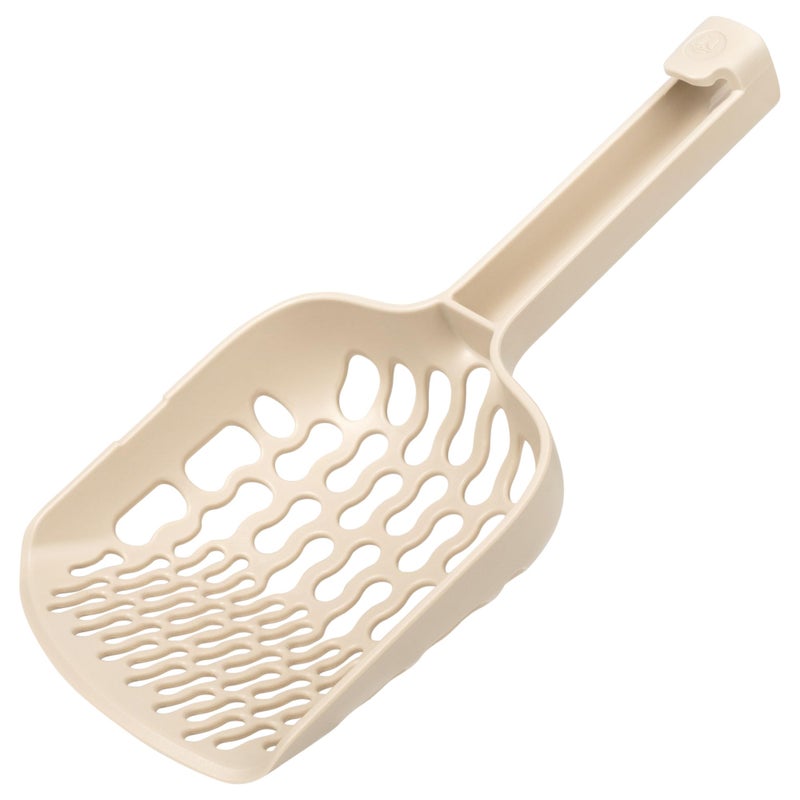 Lady N - Infinity Cat Litter Scoop: Easy Sifting with 8-Shaped Hole Design for Tofu Cat Litter and Clay Litter, Durable ABS Plastic Litter Scoop - Image 1
