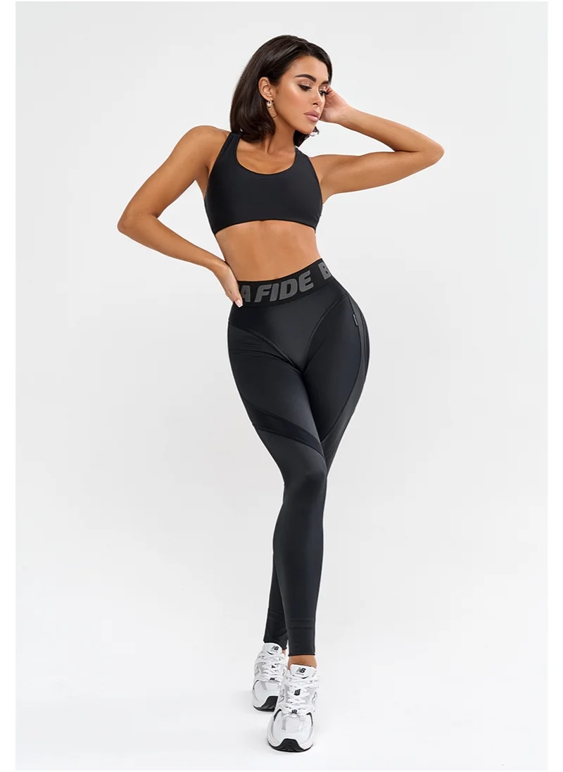 Bona Fide Bona Fide Premium Quality Leggings for Women with Unique Design and Body Shape - High Waisted Tummy Control Legging