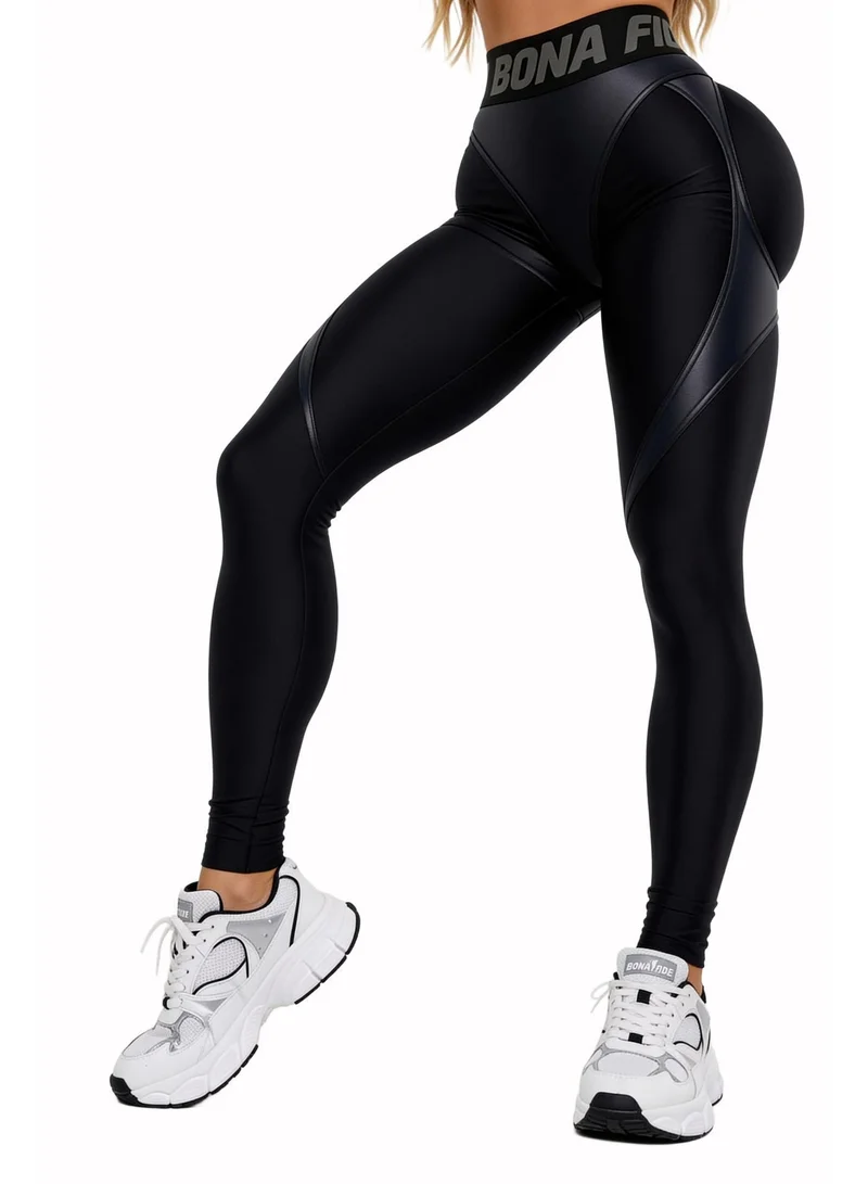Bona Fide Bona Fide Premium Quality Leggings for Women with Unique Design and Body Shape - High Waisted Tummy Control Legging