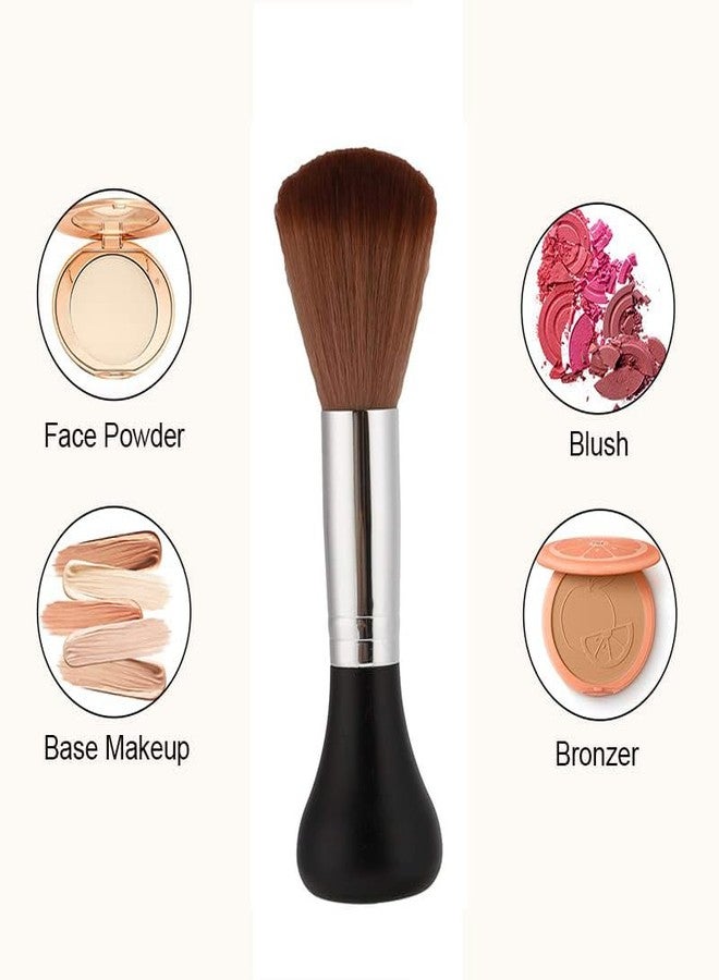 ZEELPETAL Foundation Concealer Brush, Under face Mini Angled Brush, Nose Contour Brush, Small Makeup Foundation Brush Blending Liquid Cream Or Flawless Powder Cosmetics Brush - 1pc, Multi. - Image 4