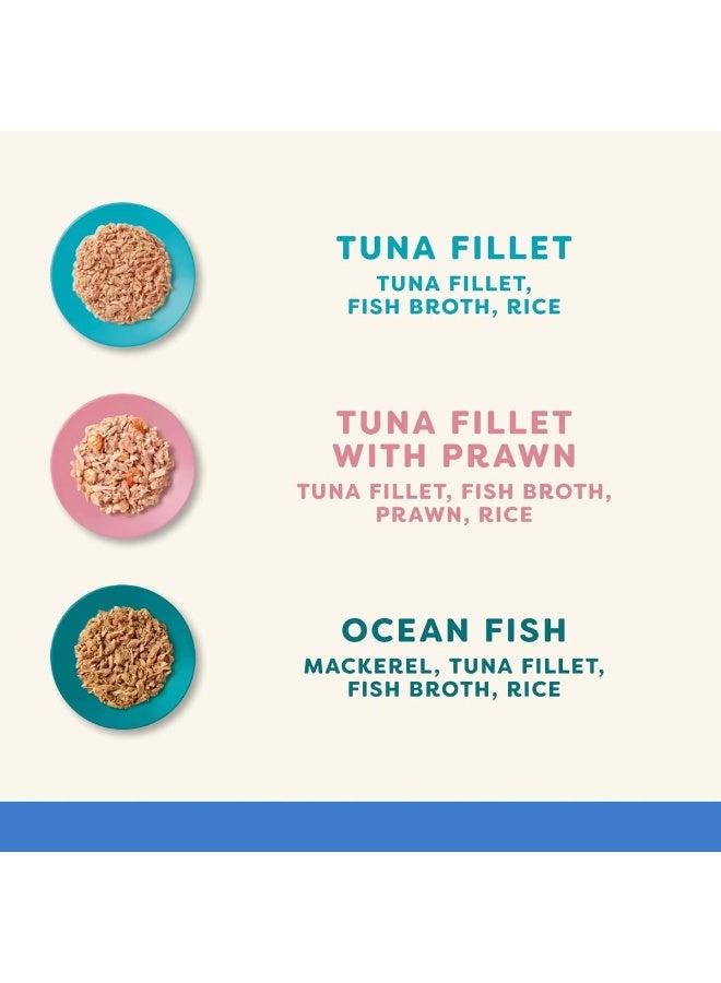 Applaws Fish Selection Multipack in Broth Cat Wet Food 12x156g - Image 2