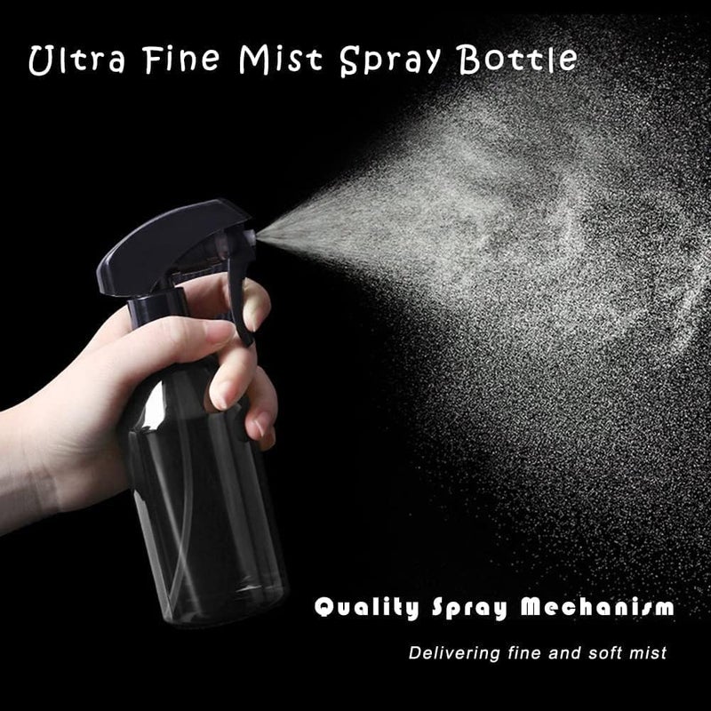 ChicAbode 2 Pcs Plant Mister Water Spray Bottle, 300 ml Fine Mist Sprayer for Flowers, Indoor & Outdoor Plants, Gardening, Succulents, Bonsai, Cleaning Solutions, Leak-Proof Plastic Spritz Bottle - Image 4