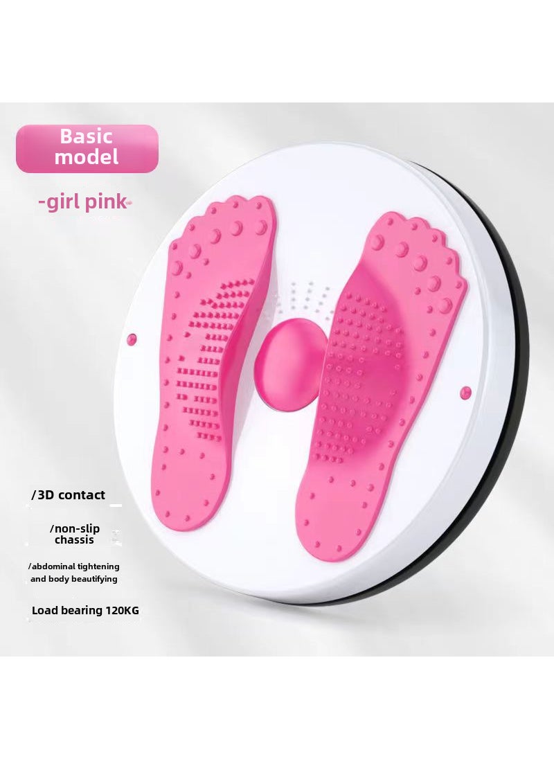 Generic Magnetic Waist Twister Exercise Board Pink magnet carton twist waist plate  - Image 1