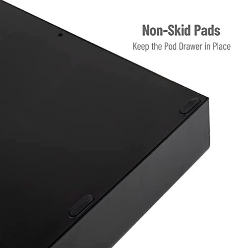 Mind Reader Single Serve Coffee Pod Drawer, 36 Pod Capacity, Countertop Organizer, Breakroom, 12.75"L x 13"W x 3"H, Black - Image 4