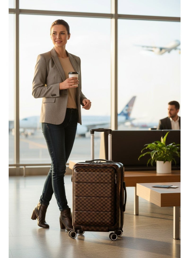 ZAAPPY Multifunctional Front Opening Hard shell ABS Carry-On Luggage, Lightweight, Laptop Compartment - Image 3