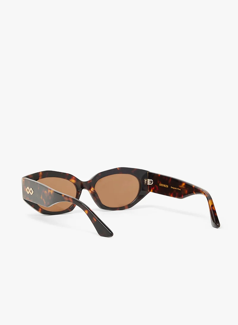 KAREN WAZEN Blair Oversized Sunglasses