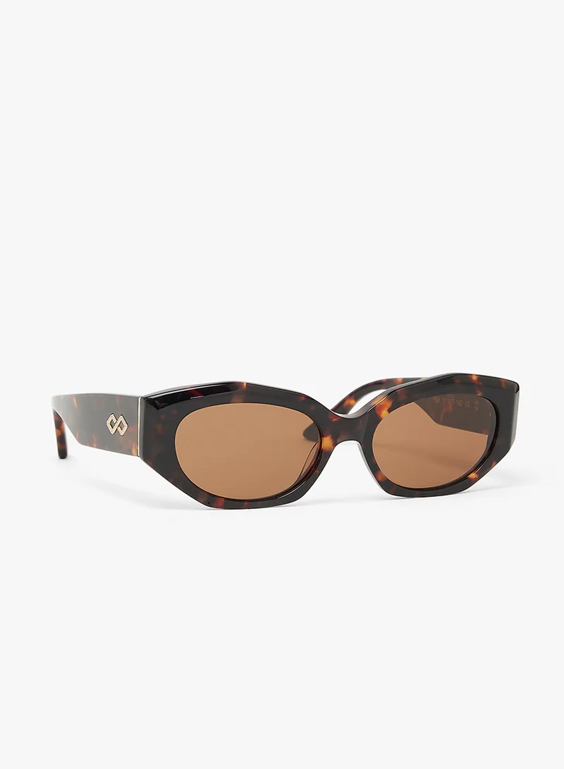 KAREN WAZEN Blair Oversized Sunglasses
