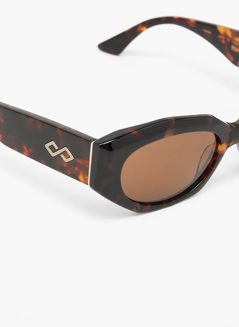 KAREN WAZEN Blair Oversized Sunglasses