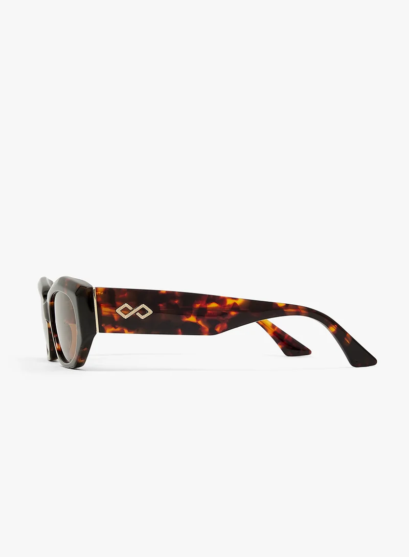 KAREN WAZEN Blair Oversized Sunglasses
