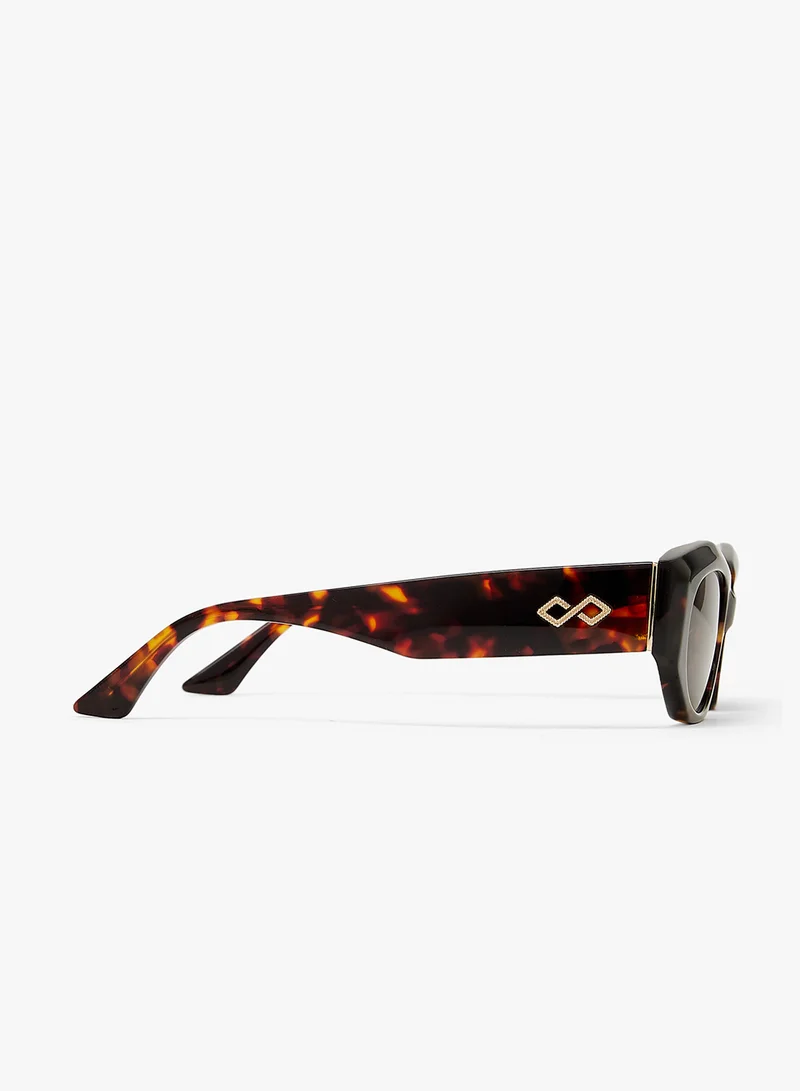 KAREN WAZEN Blair Oversized Sunglasses