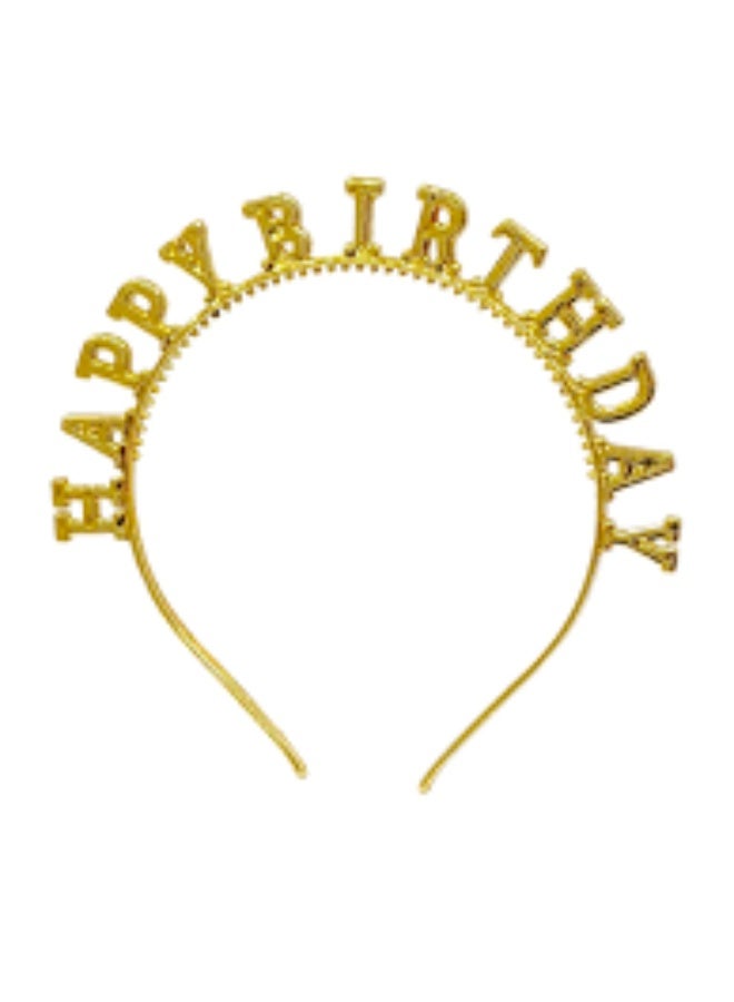 Happy Birthday Headband and Scarf Set - Image 1
