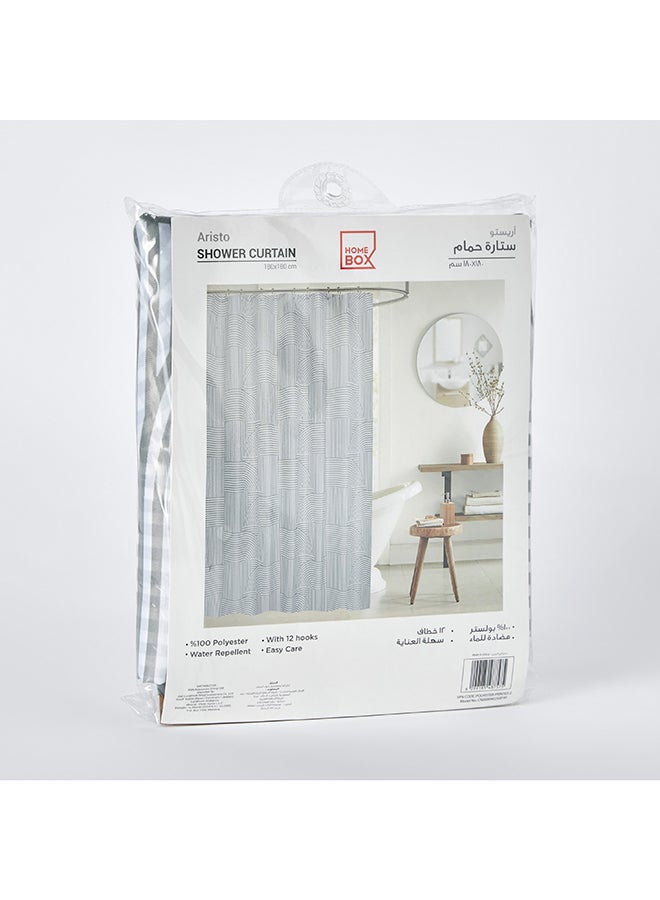 هوم بوكس ستارة دش إيلا بوليستر مع 12 خطاف 180 × 180 سم - Image 5