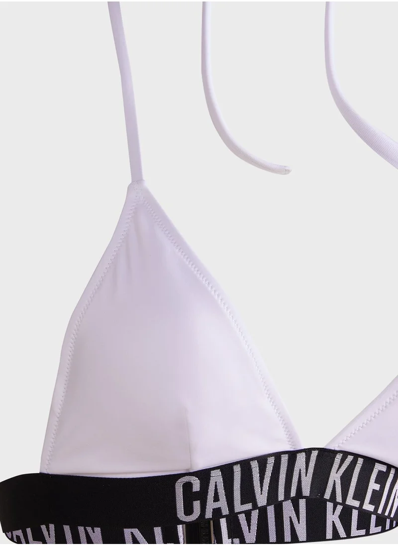CALVIN KLEIN Halter Neck Triangle Bra